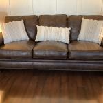 Leather Sofa and recliner