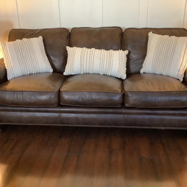 Photo of Leather Sofa and recliner