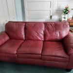 Leather sofa 