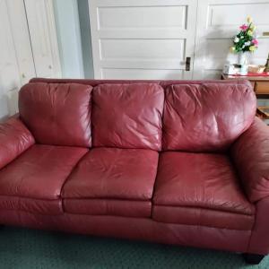 Photo of Leather sofa 