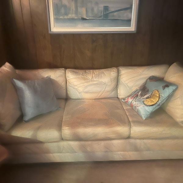 Photo of Pastel sofa and love seat - comfortable