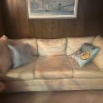 Pastel sofa and love seat - comfortable