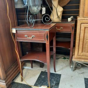 Photo of 2 antique side table