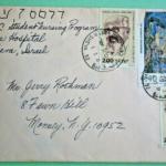 1978 Israel Cover from Beersheva to Monsey, NY,