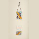 Multicolored Glass Beaded Wind Chime