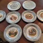 8 Collectable Plate Lot
