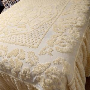 Photo of Queen  size Chenille bedspread 