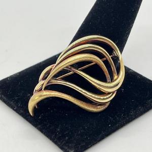 Photo of LOT 48: 14K Gold Fill Vintage Pin / Brooch - Marked 14K GF RM
