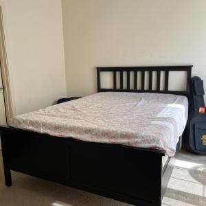 Photo of Twin size bed.