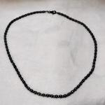20" Black 925 Necklace