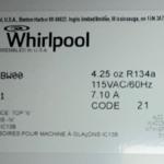 Whirlpool 30-inches wide Bottom-Freezer Refrigerator - 18.7 cu. ft. LIKE NEW