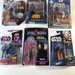 1037 - Star Wars 3.75 action figures lot