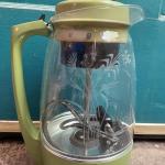 Vintage glass coffee pot