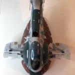 Lot 29 - Star Wars slave one with Boba Fett action figures 3.75