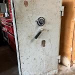 Large Vintage Antique Diabold Standing Safe Fire Rated C