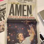 New Orleans Saints Super Bowl Times Picayune Newspapers Set. TWO
