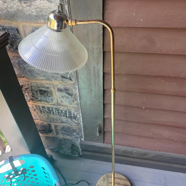 Photo of Vintage brass lamp