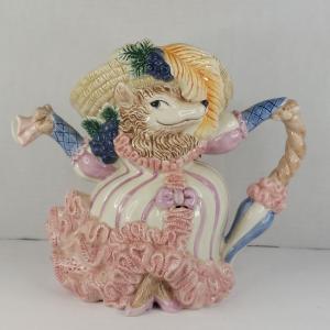 Photo of Fitz and Floyd Foxy Lady Teapot