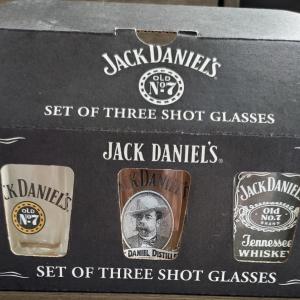 Photo of Jack Daniels Shot Glasses Set of Three
