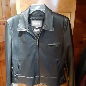 Photo of Black Leather Jacket