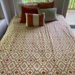 Bedding Set, Down Comforter, and Array of Full-sized Bed Linens (B2-KW)