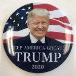 Keep America Great Trump 2020 pin
