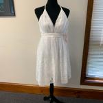 Lovely White and Bright Summer Dress, Sz Small, NWT