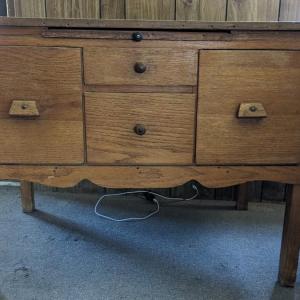 Photo of Misson Style Wood Buffet/Sideboard
