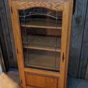 Photo of Glass Front Curio Cabinet