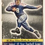 1947 14th Annual All-Star Football Game College All-Stars vs. Chicago Bears Offi
