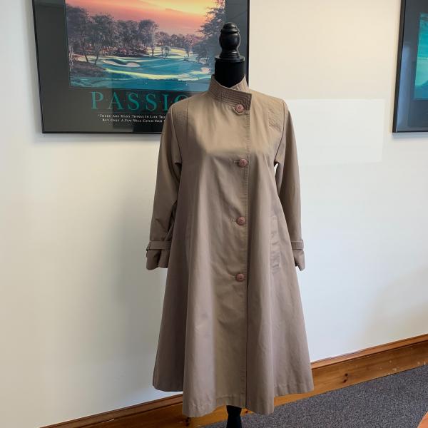Photo of Vintage Trench Coat for Women, Sz S-M, Pure Quality and Perfect Condition.