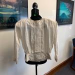 Argenti, Pure Silk Ivory Skirt and Top, Sz 2, Pre-owned in Beautiful Condition.