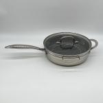 COPPER CHEF ~ Titan Series ~ Pair (2) Frying Pan & Steaming / Crisping Basket
