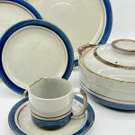OTAGIRI ~ Mariner ~ Oven to Table ~ 6 Pc ~ Service For 6 With Lidded Casserole D
