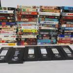 Collection Of VHS Tapes - F