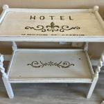 Shabby Chic Hotel Paris Side Table
