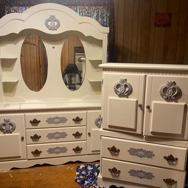 Photo of Two restored vintage dressers