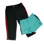 Nike Shorts and Adidas Pants L