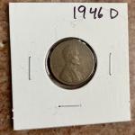 1946 D Rare Lincoln Penny