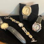FOSSIL Watch Lot with 4 Watches