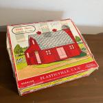 Plasticville HO Scale Dairy Barn Building Kit in Box