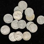 Buffalo Nickel Lot of Coins with one Jefferson