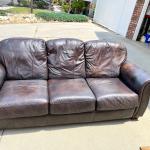 Leather Couch - FREE