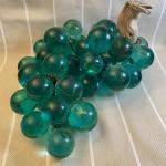 Vintage Green Lucite Grapes
