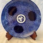 Japanese Blue and White Decorative Plate