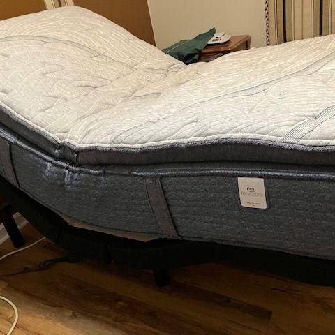 Photo of Adjustable Bed with Mattress