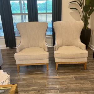 Photo of Tall Accent Chairs - Set Of Two