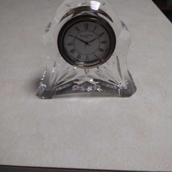 Photo of Small Waterford crystal clock 