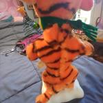 Tigger figurine with working movement
