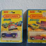 LOT 209. TWO VINTAGE MATCHBOX CARS STILL IN PACKAGE
